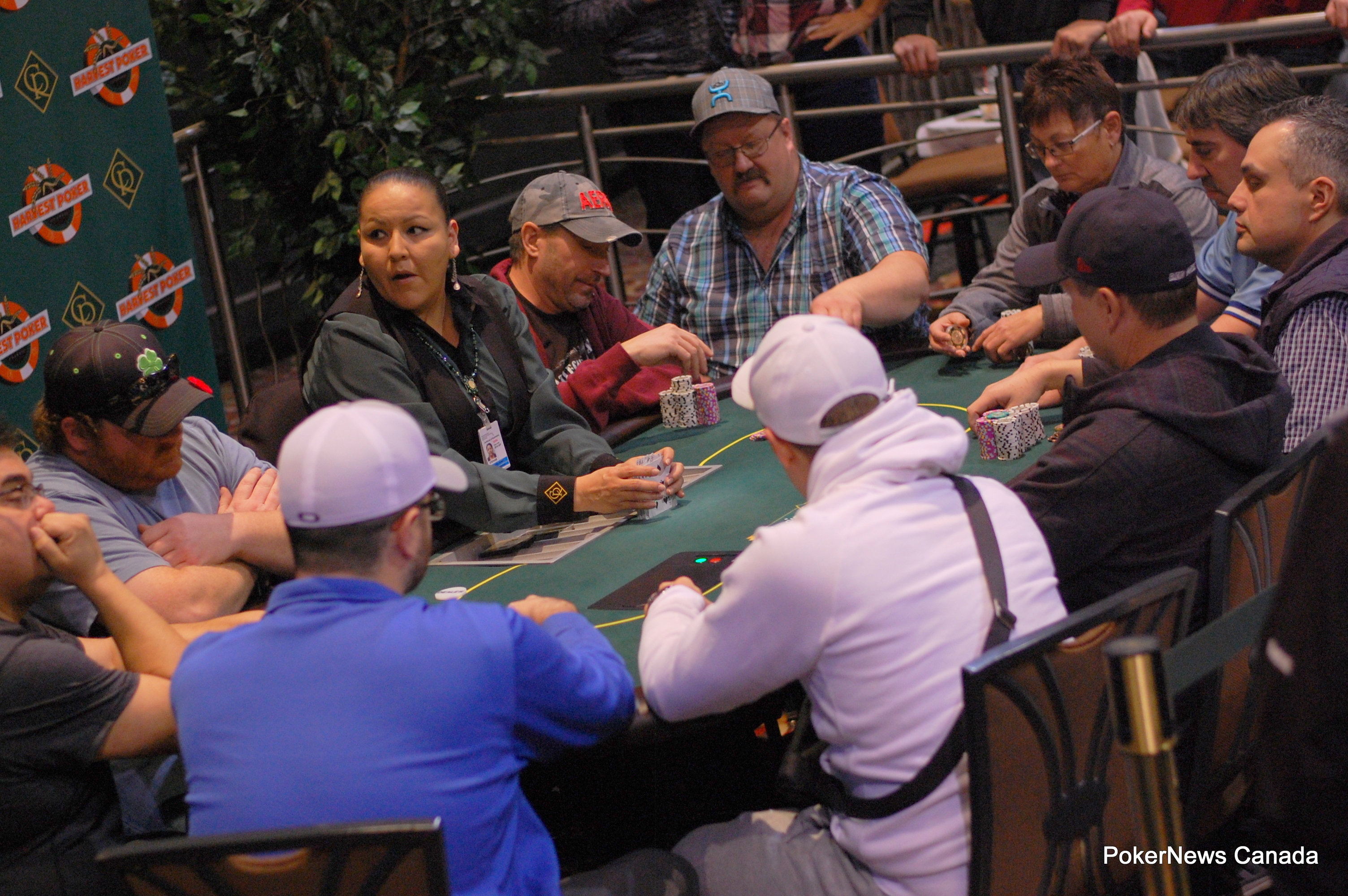 2016 Harvest Poker Classic Casino Regina Event 3 final table