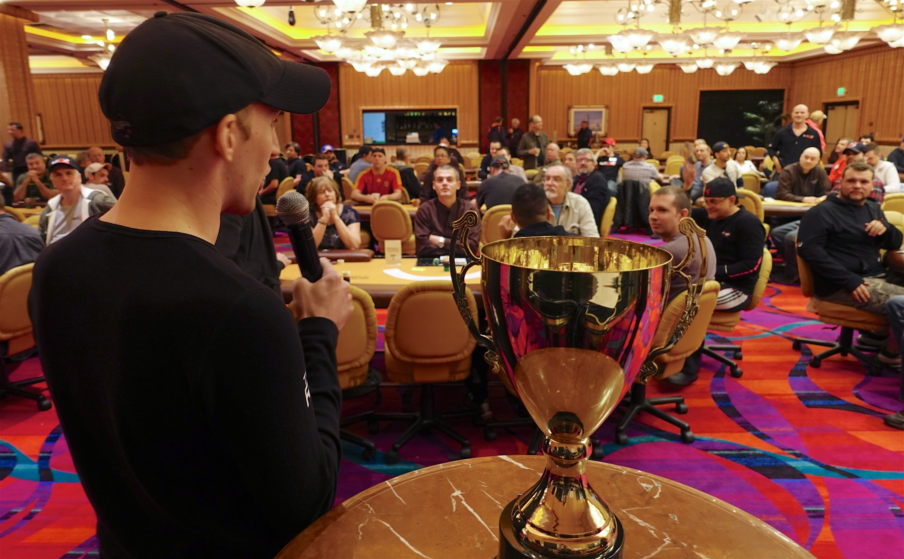 Jason Somerville intros the first event