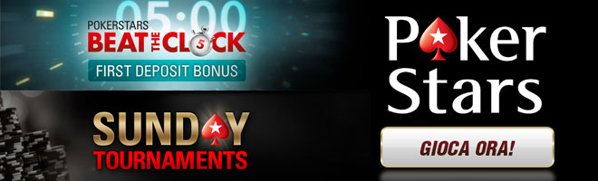 promozioni poker online Pokerstars