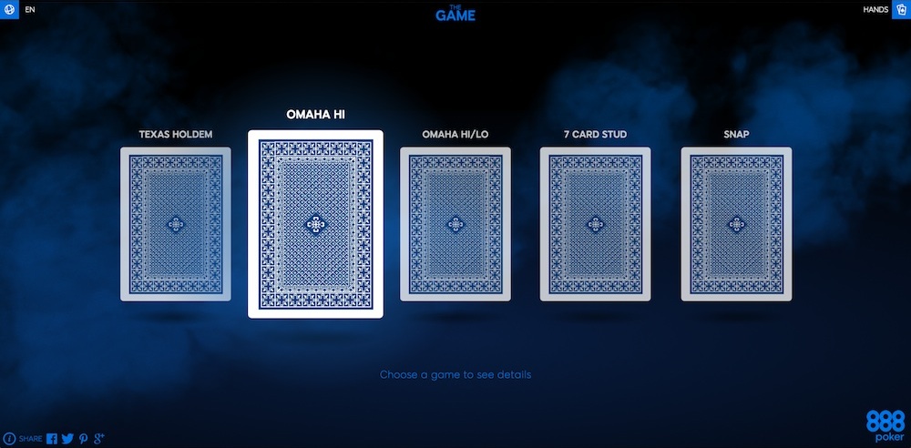 So spielen Sie "The Game" bei 888poker 101