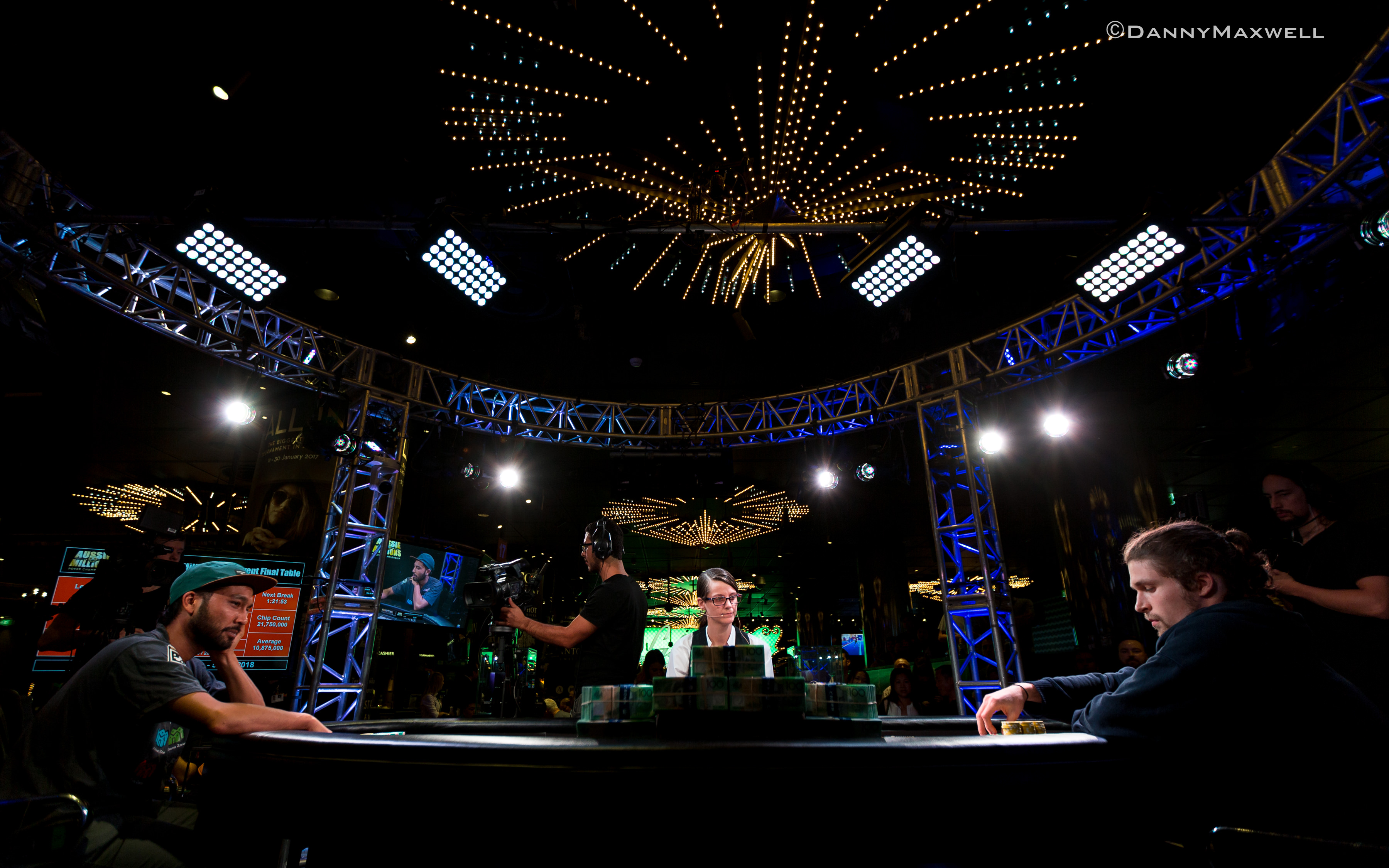 Heads-Up Play Between Heath and Vijayaram