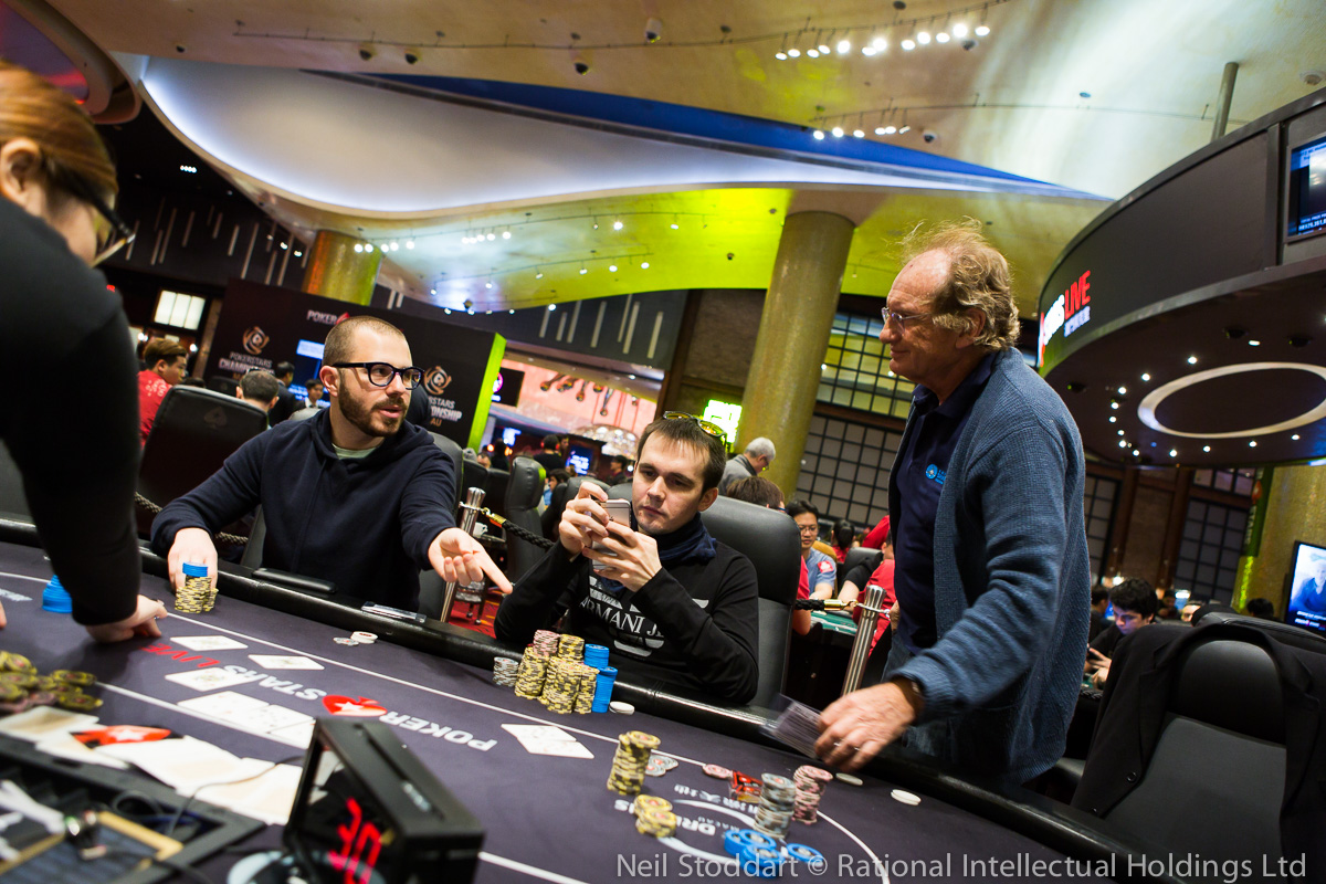 PokerStars Championship Macao: Michael Egan embolsa el liderato en el Super High Roller... 101