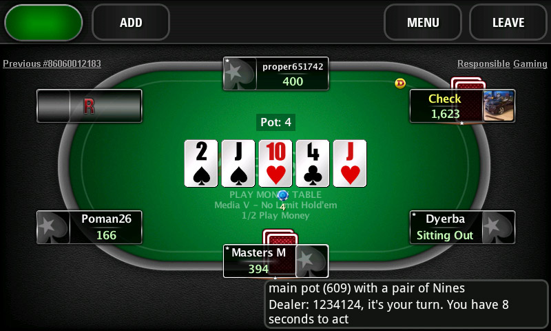 play real money poker online