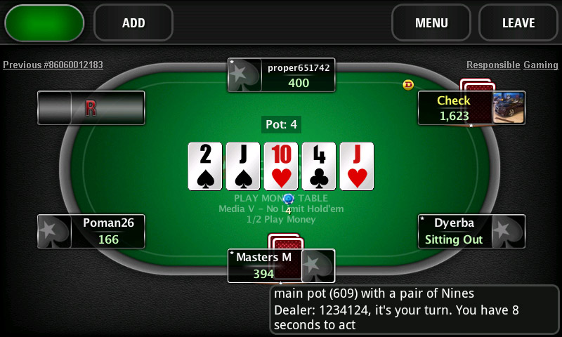 poker stars ipad