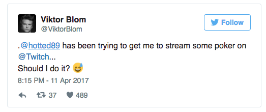 Futuro de Isildur1 Pode Passar pelo Twitch e pela Unibet Poker 101