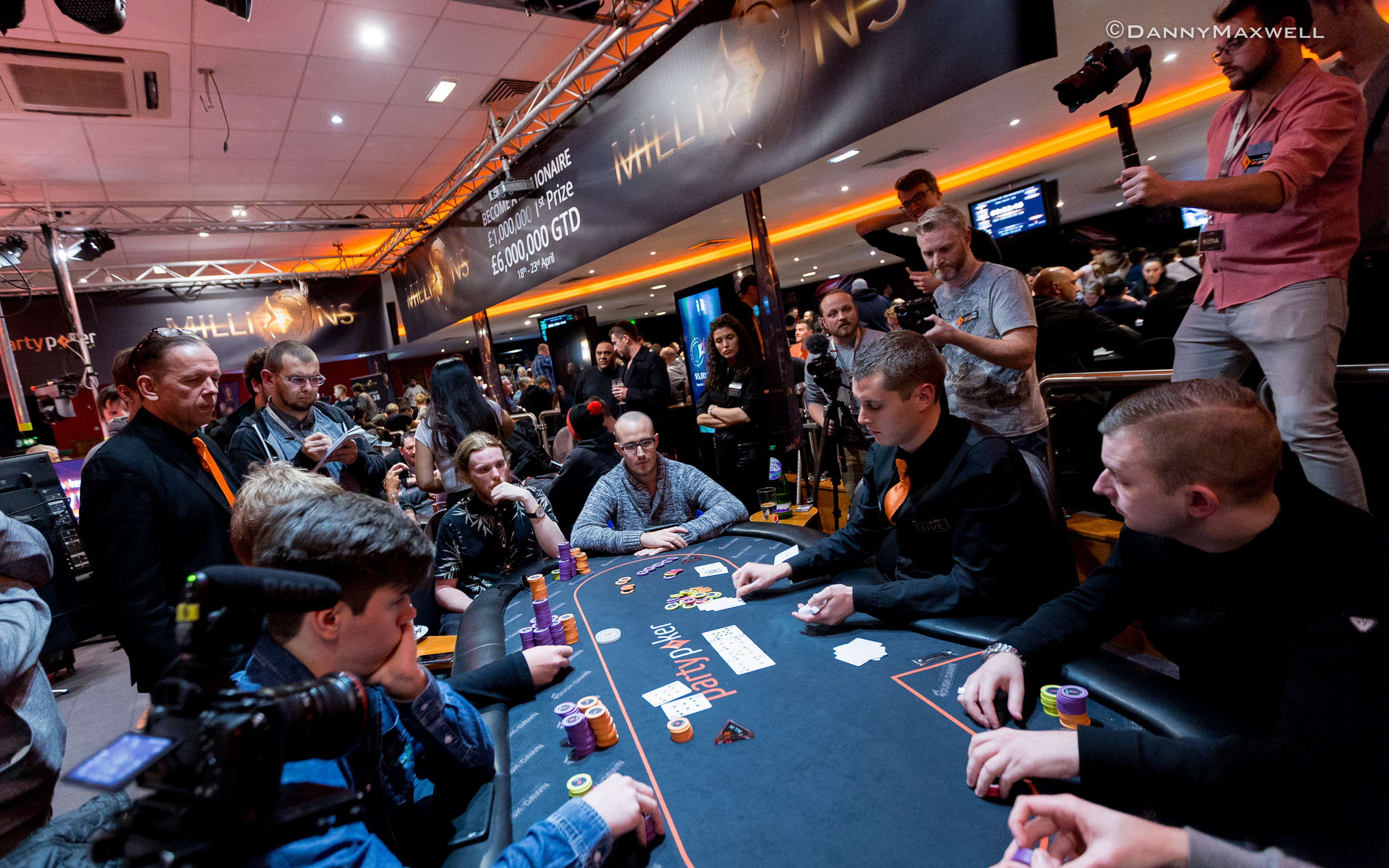 Jan-Eric Schwippert bubbles 2017 partypoker Millions Dusk Till Dawn £10,300 High