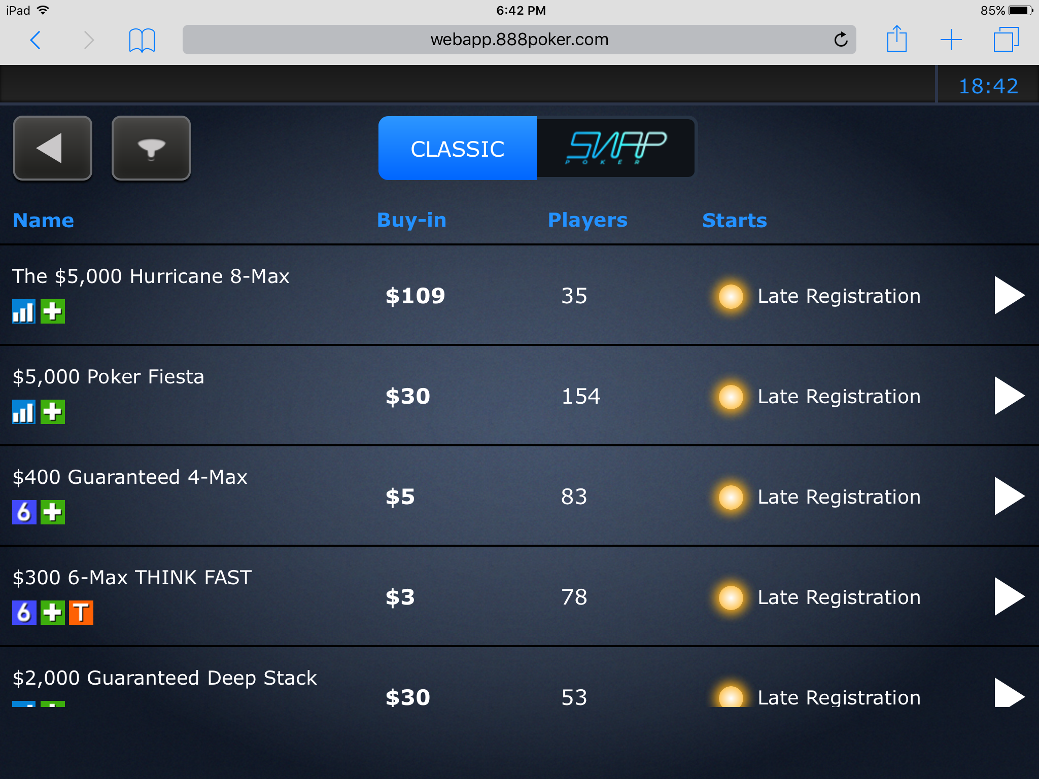 How To Play Poker On the Go with 888poker's App 110