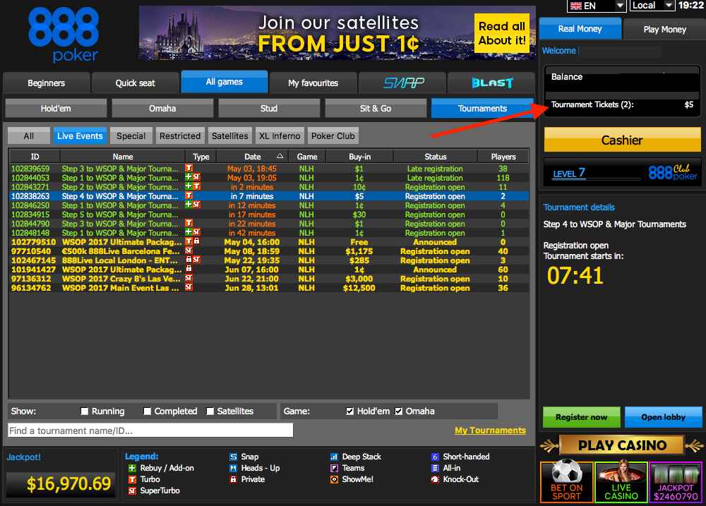 I Played a WSOP Step Qualifier on 888poker and This is What I Learned 103