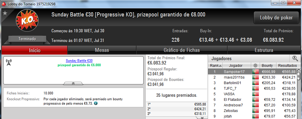 Xaviterra, S7riK3r e Sampoker17 os 3 Magníficos de Domingo 103