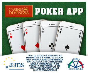 Arriva il Poker Mobile Del Gioco On Line Del Casinò di Venezia 101