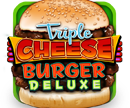 Triple Cheese Burger Deluxe