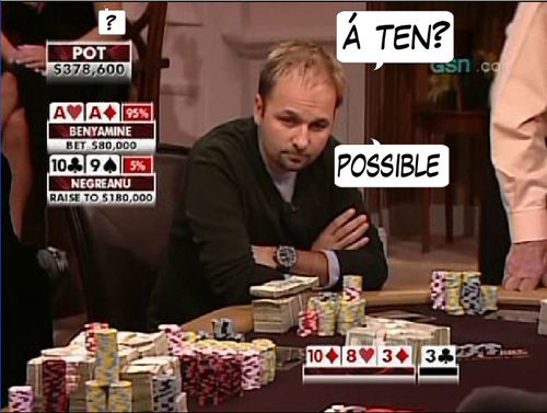 High Stakes Poker Cómico! Negreanu vs Benyamine 117