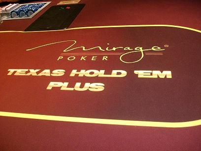 Sexton's Corner, Vol. 41: To Mirage προσφέρει 'Texas Hold'em Plus' 101
