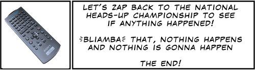 National Heads Up Championship - PokerNews Comic 135