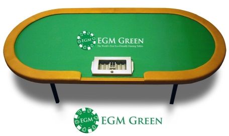 EGM Green Eco-Friendly Poker Table Addresses Environmental Concerns 101