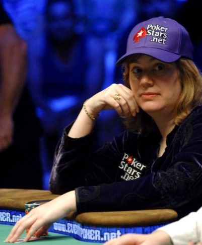 Kathy Liebert Reps PokerStars at Final Table 101