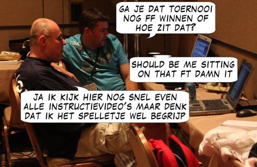 WSOP Comic, The Quest for a Bracelet 101