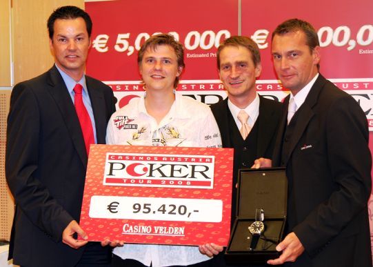 Das zweitägige Main Event der CAPT Velden plus Michael Keiner gewinnt das letzte Turnier am... 101