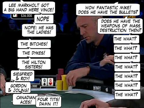 World Poker Tour Comic - De Mike & Vince Show! 105
