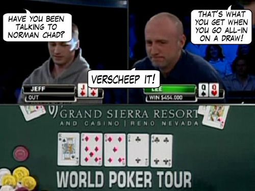 World Poker Tour Comic - De Mike & Vince Show! 111