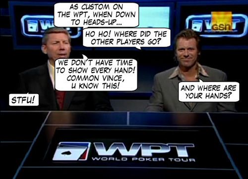 World Poker Tour Comic - De Mike & Vince Show! 117