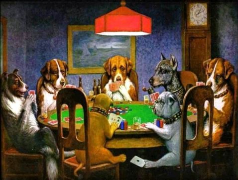 Poker & Pop Culture: Dogs Playing Poker 101