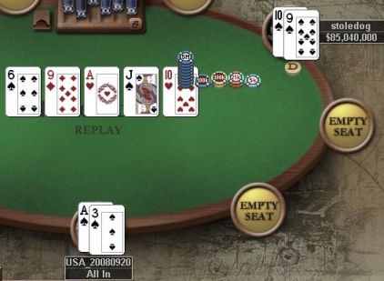 Poker online -  'stoledog' triomphe dans le 'Pokerstars Sunday Million' 101