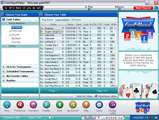 Cool Hand Poker, Nova Sala Disponível na PT.PokerNews! 101