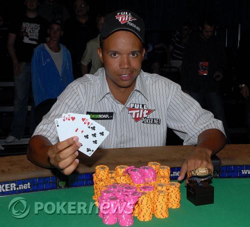 Phil Ivey wint zesde WSOP bracelet in Event 8 - 00,- No Limit Deuce to Seven Draw 101