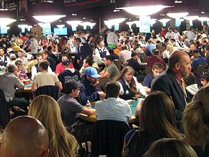 WSOP 2009 reportage : la bulle du Principal explose , un grand moment du poker 108