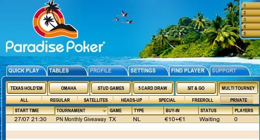 在Paradise Poker,笔记本电脑,液晶电视,I pod Touch随身听等你来争夺! 101