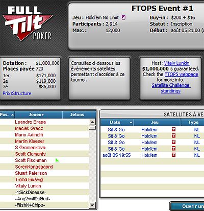 Full Tilt Poker : Début des FTOPS XIII avec l'Event #1 à 216$ 103