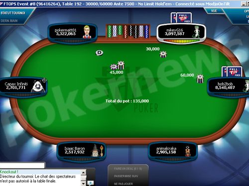 Full Tilt Poker FTOPS XIII Event #8 : 177.419,38$ pour 'mickeyG16' 101