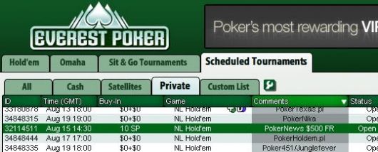 今天就参加我们在Everest Poker举办的500美元免费比赛! 101