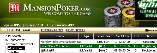 No Deposit Freeroll Starting Soon - K Cash on Offer! 101