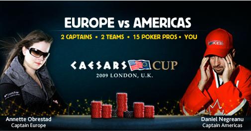 El Team Europe gana la Casesars Cup de poker 101