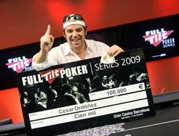 Full Tilt Poker Series de Barcelona: César Ordóñez, campeón 101