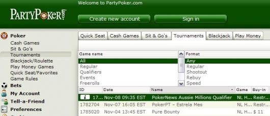 Din vej til den største poker turnering på den sydlige halvkugle!