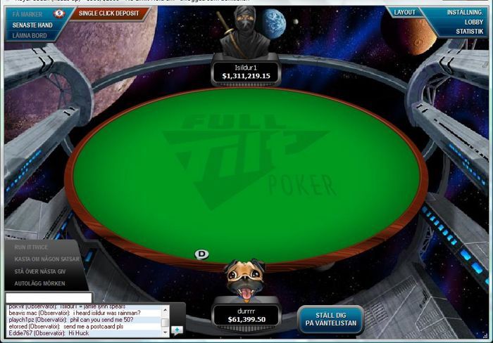 FullTilt High Stakes - Isildur1 passerar $1.3 miljoner gränsen!