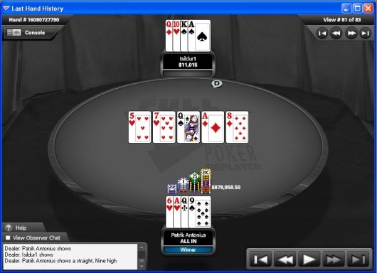 Patrik Antonius Vince il Più Grande Piatto nella Storia del Poker Online 102
