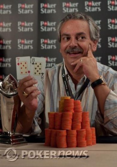 PokerStars.com EPT de Vilamoura: ANTONIO MATIAS, jugador portugués, campeón 101