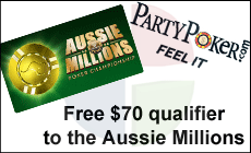 ChipMeUp and PartyPoker Want to Send You to the 2010 Aussie Millions 101