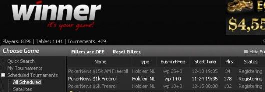 Laimėkite Aussie Millions pakuotę Winner Poker kambaryje - NEMOKAMAI! 101