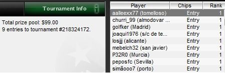 "scpsemchance", ganador del torneo IBERIAN POKER LEAGUE de PokerStars 102