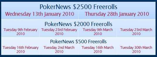 PokerNews Betfred Фрийроли