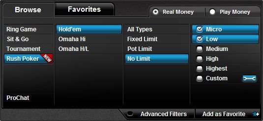 Full Tilt Poker представя “Rush Poker” – най-бързата покер... 101