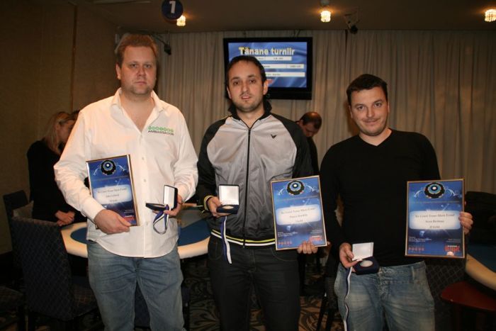 Vasakult: Imre Leibold, Paavo Korkka, Sven Reimaa