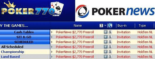 Domingo, 8 de Agosto: ¡nuevo freeroll ABIERTO de Poker770, con 2.770$ en premios! 101