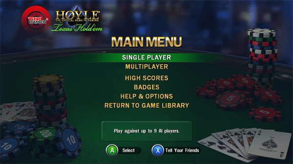 Hoyle Texas Hold'em за Xbox 101