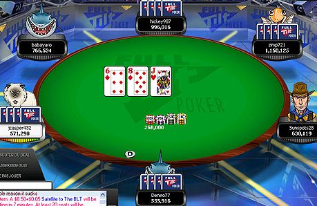 Full Tilt Poker FTOPS XV Event 6 : 'zimp721' gagne le duel à trois 102